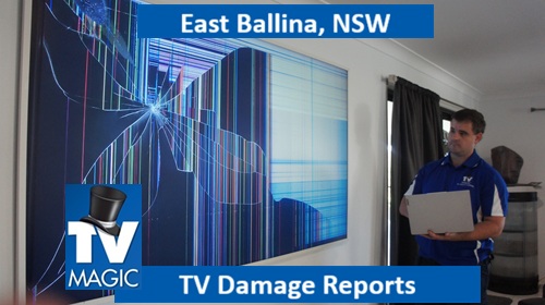 East Ballina NSW TV Damage Reports