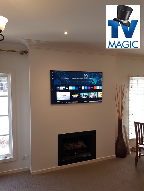 Wall mounted TV by TV Magic