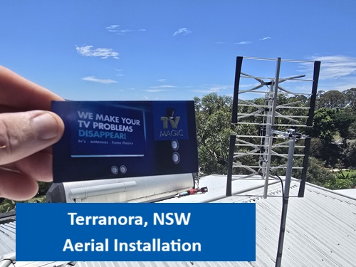 Terranora NSW Aerial Installation