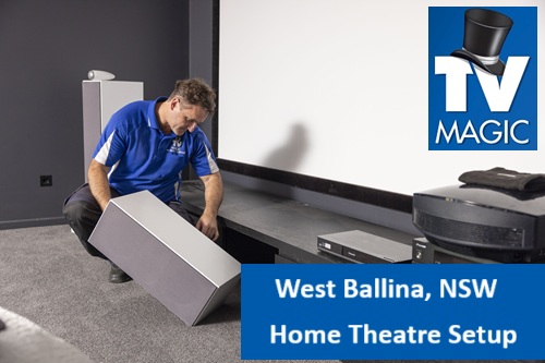 West Ballina NSW Home Theatre Setup