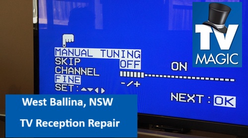 West Ballina NSW TV Reception Repair