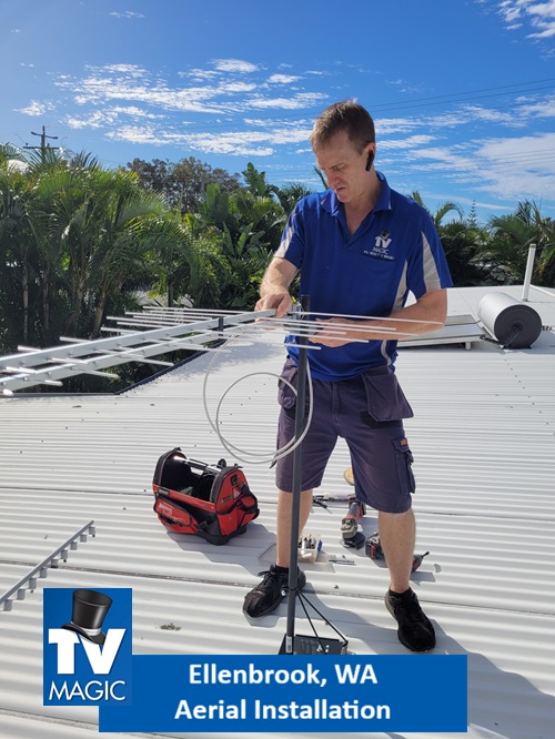Ellenbrook WA Aerial Installation