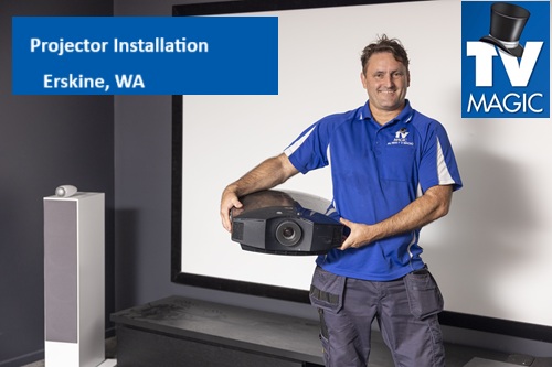 Projector installation Erskine WA
