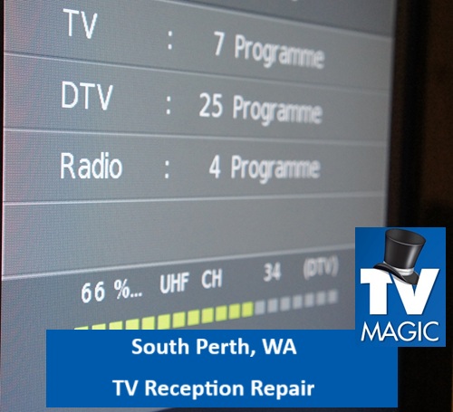 South Perth WA TV Reception Repair
