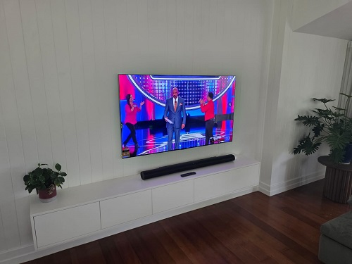 A TV setup relocated by Matt - TV Magic
