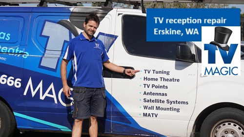 TV reception repair tv tuning erskine WA