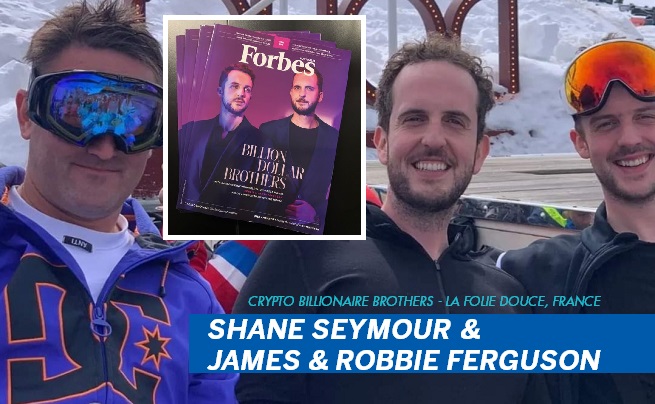 Shane Seymour and James and Robbie Ferguson