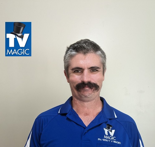 a picture of Southside's technician Adrian