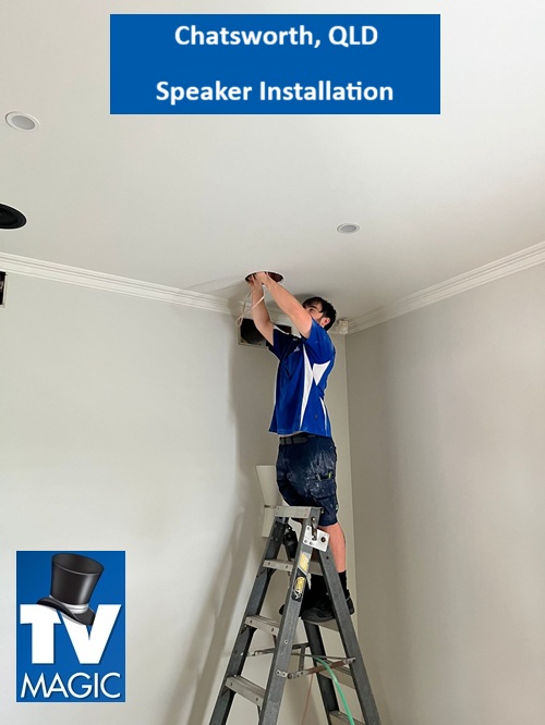 Chatsworth QLD Speaker Installation