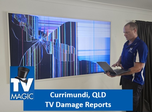 Currimundi QLD TV Damage Reports