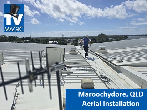 Maroochydore QLD Aerial Installation