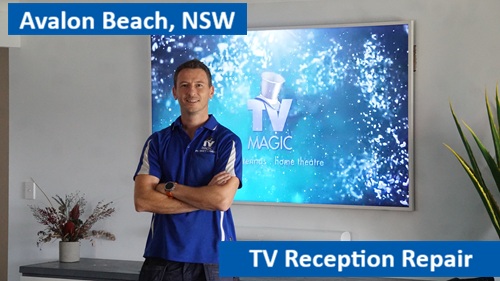 Avalon Beach NSW TV Reception Repair