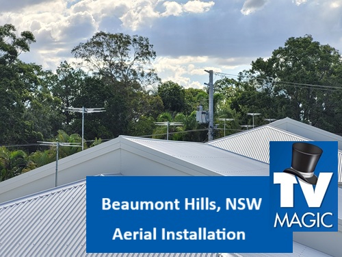 Beaumont Hills NSW Aerial Installation