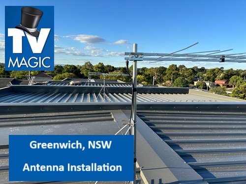 Greenwich NSW Antenna Installation