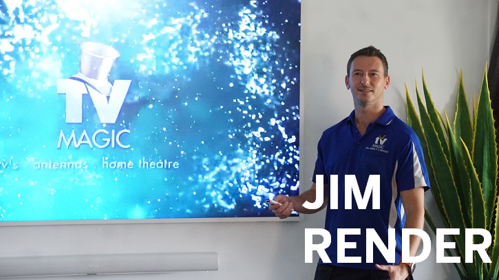 Jim James Render TV Magic