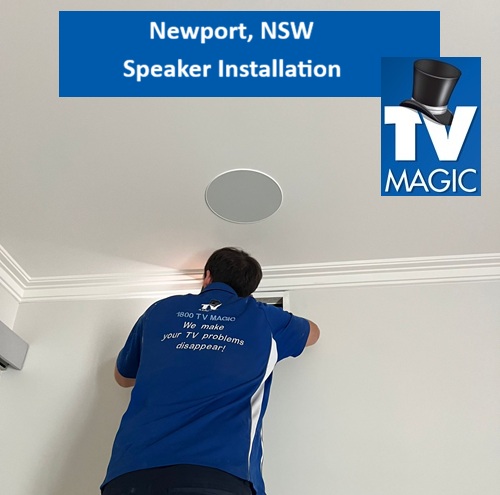Newport NSW Speaker Installation