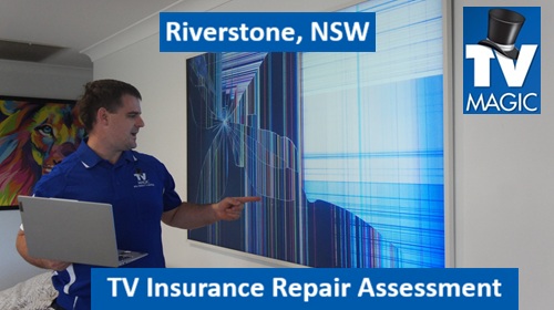 Riverstone NSW TV Insurance Repair Assessment
