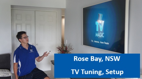 Rose Bay NSW TV Tuning Setup