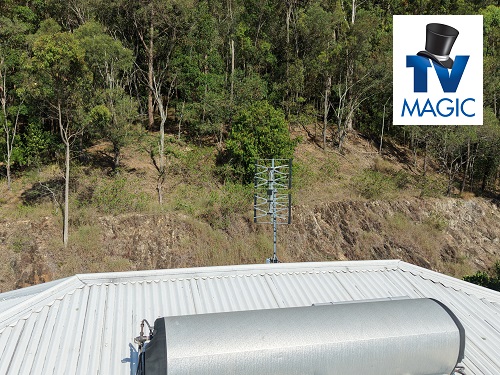 An antenna installation by Jim - TV Magic