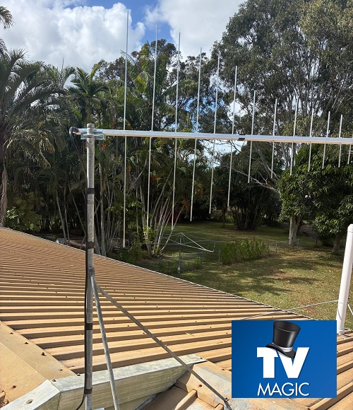 Antenna repaired by Aaron - TV Magic in Glendenning
