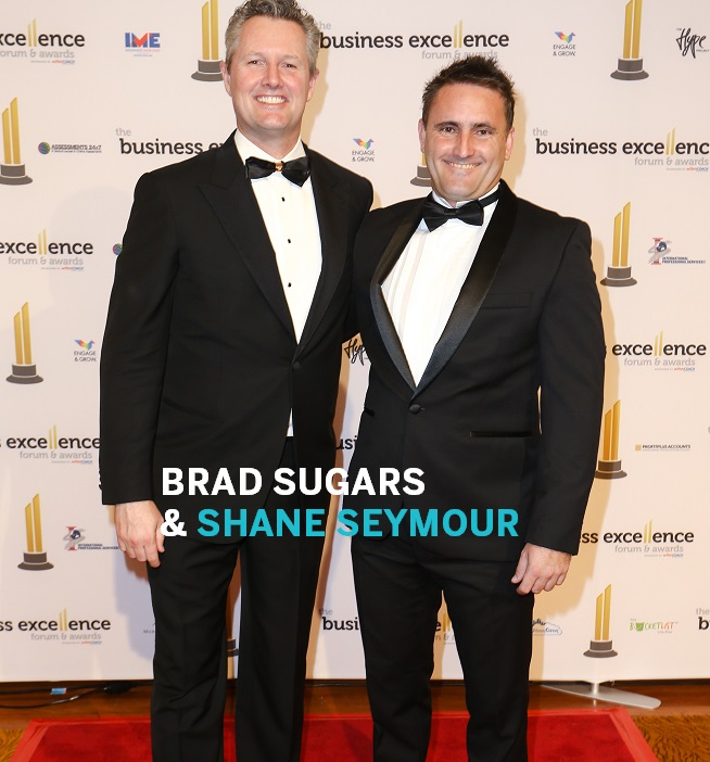 BRAD SUGARS AND SHANE SEYMOUR