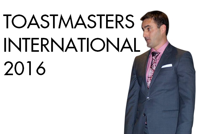 TOASTMASTERS INTERNATIONAL 2016