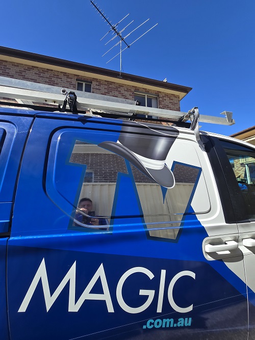 TV Magic van