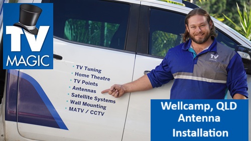 Wellcamp QLD Antenna installation