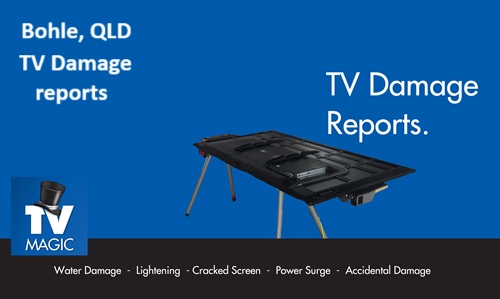 Bohle QLD TV damage Reports