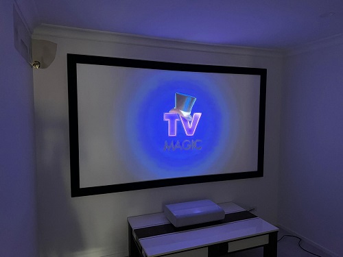 Projector installation by Gordon - TV Magic