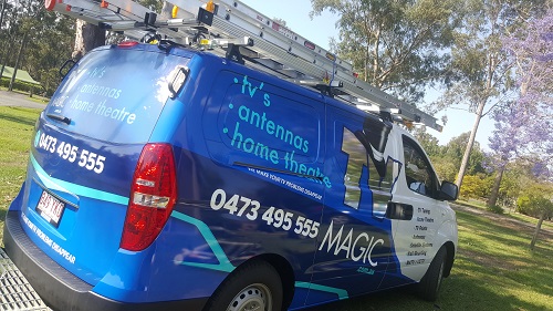 TV Magic van - Gordon Tidy