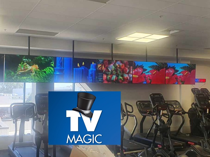 Matt Gym Video Wall 2023