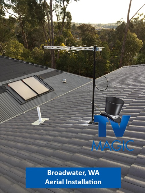 Broadwater WA Aerial Installation