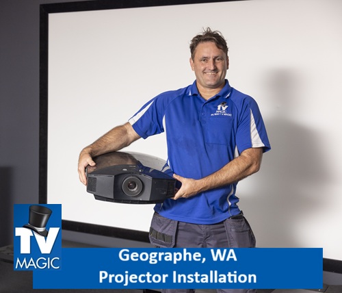 Geographe WA Projector Installation