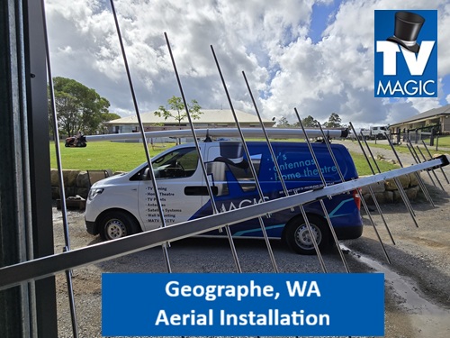 geographe WA Aerial Installation