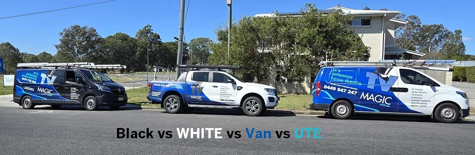 Black vs White vs Van Vs Ute2