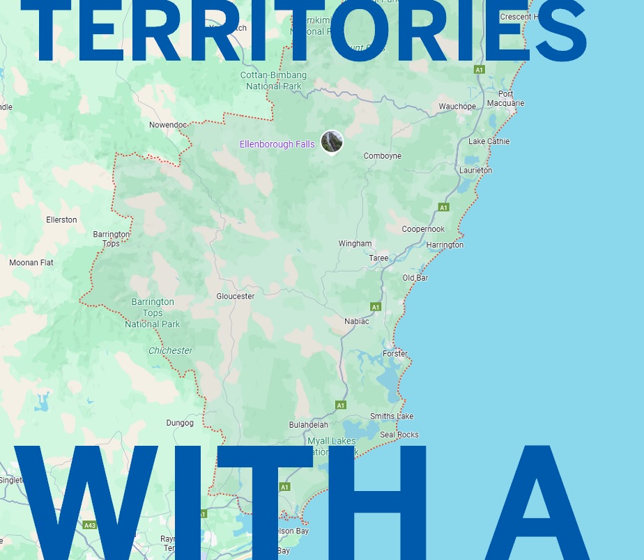 TERRITORIES WITH A