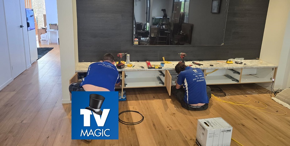 Floating Cabinet by TV Magic 2025