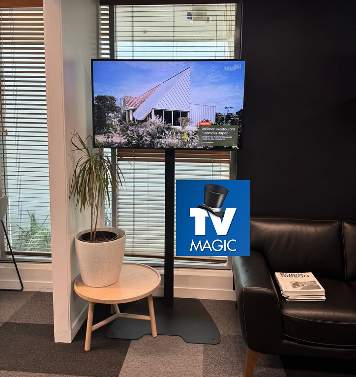 Commercial Installation on Stand by TV Magic 2025