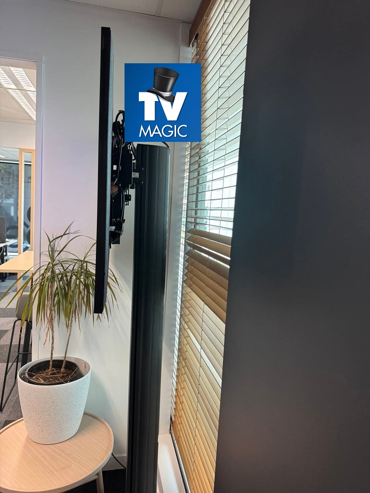 Commercial Installation on Stand by TV Magic 2025 2