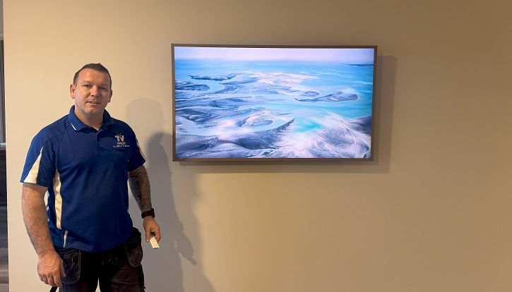 samsung frame install matt 2025