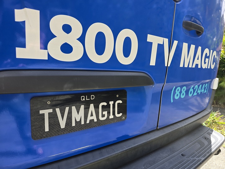 TV Magic Number Plates