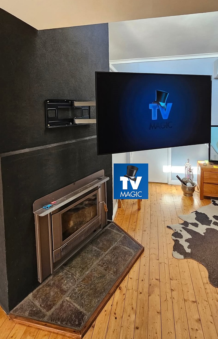 Above fireplace 2025 arm bracket half folder