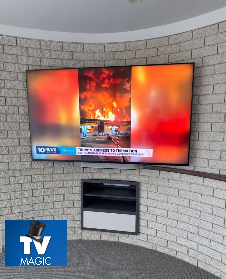Corner Mounted TV 2026 by Matt
