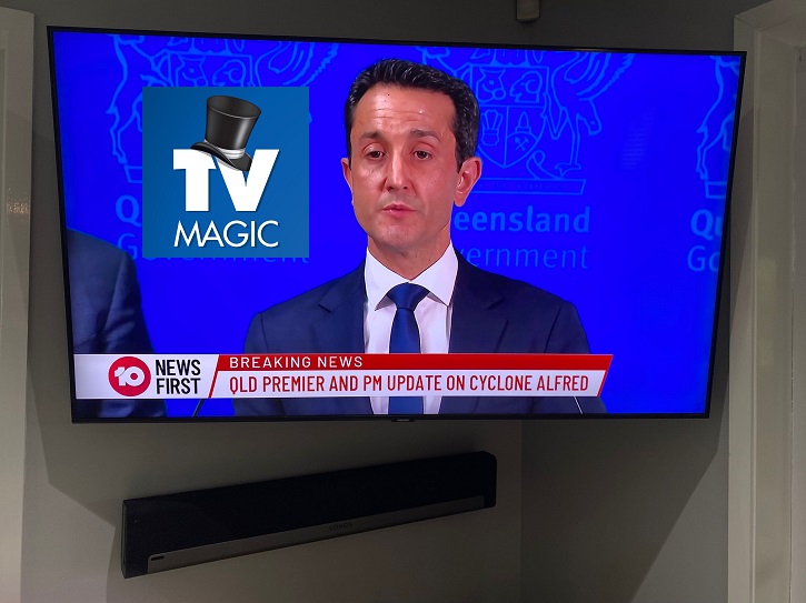 floating soundbar cyclone alfred on tv 2025